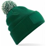 Beechfield B 443 SNOWSTAR bottle green/off white – Hledejceny.cz
