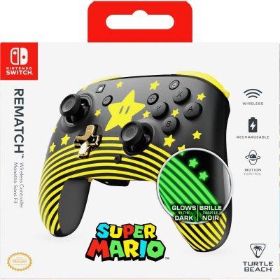 Turtle Beach Super Mario Star Nintendo Switch TBC-8101-75 – Zboží Živě