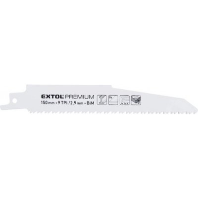 Extol Premium 8806203 plátky do pily ocasky 3ks, 150x22x1,6mm, Bi-metal – Zboží Mobilmania