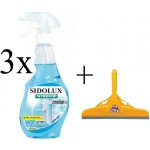 Sidolux Window nano code Artic čistič oken s NANO technologií 3 x 500 ml + stěrka – Zboží Mobilmania