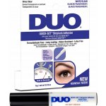 Duo Quick Set Adhesive Latex & Formaldehyd Free Šetrné lepidlo na obloučkové řasy čiré 5 g – Sleviste.cz