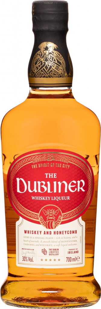 The Dubliner Irish Whiskey & Honeycomb 30% 0,7 l (holá láhev)