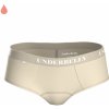 Menstruační kalhotky Underbelly menstruační kalhotky LOWEE šampaň šampaň z polyamidu Pro velmi slabou menstruaci