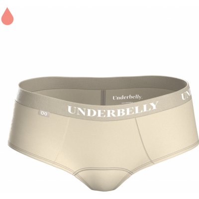 Underbelly menstruační kalhotky LOWEE šampaň šampaň z polyamidu Pro velmi slabou menstruaci