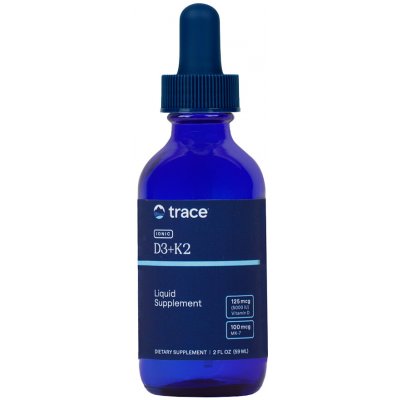 Trace Minerals Ionic D3 + K2 5000 IU + 125 mcg 59 ml – Hledejceny.cz