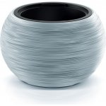 PROSPERPLAST Květináč s vkladem FURU BOWL 37,8 cm šedý – Sleviste.cz