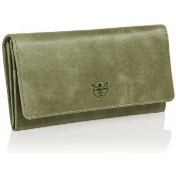 Chiemsee Dámská peněženka kožená s RFID olivová 841478