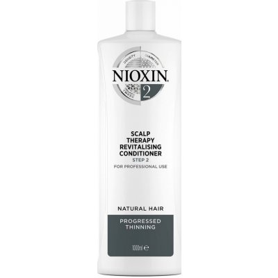 Nioxin System 2 Scalp Therapy kondicionér pro výrazné řídnutí jemných přírodních vlasů Scalp Therapy Conditioner Fine Hair Noticeably Thinning 1000 ml – Hledejceny.cz