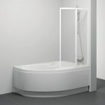 RAVAK VSK2 ROSA 160 R sklo transparent white 76P90100Z1 – Zboží Dáma