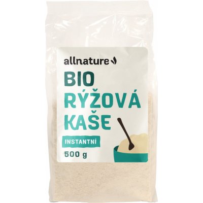 Allnature Bezlepková Rýžová kaše BIO 500 g – Zbozi.Blesk.cz