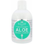 Kallos Aloe Moisture Repair Shine Shampoo vyživující šampon pro hebkost a lesk vlasů 1000 ml