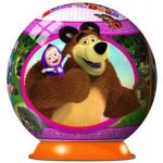 Ravensburger 3D puzzleball Máša a medvěd 72 ks – Sleviste.cz