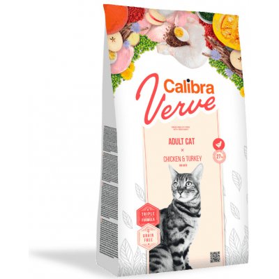 Calibra Cat Verve GF Adult Chicken&Turkey 3 x 3,5 kg – Hledejceny.cz