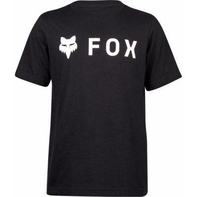 dětské triko Fox Yth Absolute Ss Tee Black – Zboží Dáma