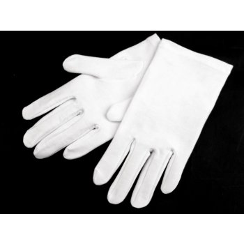 společenské rukavice pánské bílá