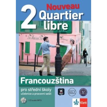Quartier libre Nouveau 2 – učebnice s pracovním sešitem + 2CD Kniha