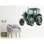 Nalepte.cz Retro traktor samolepka na zeď arch, rozměry 75 x 61 cm – Hledejceny.cz