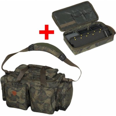 Giants fishing Cestovní taška Deluxe Large Carryall + Pouzdro na návazce Carp Organizer Deluxe – Zboží Mobilmania