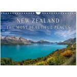 New Zealand The most beautiful places Wall DIN A4 landscape, CALVENDO 12 Month Wall Calvendo,Christian Mueringer 2026 – Hledejceny.cz