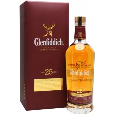 Glenfiddich 25y Rare Oak 43% 0,7 l (kazeta) – Hledejceny.cz