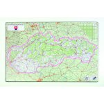 Karton P+P podložka na stůl mapa Slovenské republiky – Sleviste.cz