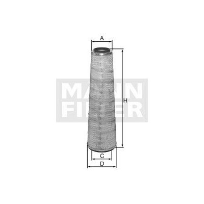 MANN-FILTER Vzduchový filtr MANN MF C28003 – Hledejceny.cz