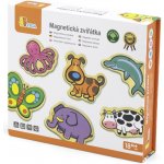 Viga Dřevěné magnety 20 ks zvířátka – Zboží Dáma