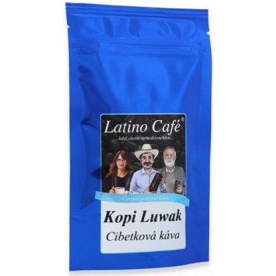 Latino Café Cibetková káva Kopi Luwak 100 g – Zboží Mobilmania