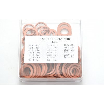 Sada fíbrových kroužků 105 ks – Hledejceny.cz