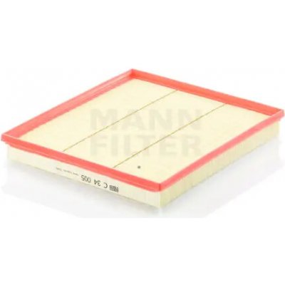 MANN FILTER Vzduchový filtr C 34 005/1 – Hledejceny.cz