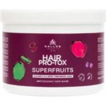Kallos Hair Pro Tox Superfruits antioxidační maska na vlasy 500 ml – Zboží Dáma