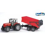 Bruder 2045 Traktor MASSEY FERGUSON 7480 s valníkem – Zboží Dáma