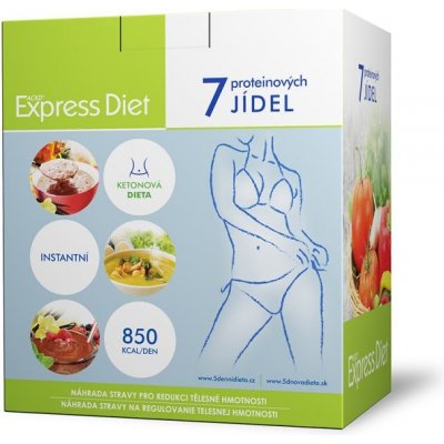 EXPRESS DIET proteinová dieta 7 jídel (336 g) — Heureka.cz