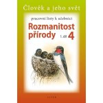 Pracovní listy k učebnici Rozmanitost přírody 4, 1.díl – Zboží Mobilmania