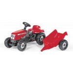 Rolly Toys Massey Ferguson Traktor šlapací s přívěsem – Zboží Dáma