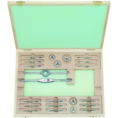 BUČOVICE TOOLS Souprava závitořezných nástrojů unc 0 hss; unc 5-40 - unc 12-24 (345000) – Hledejceny.cz