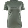 Dámské sportovní tričko Craft CORE Essence Logo W světle zelená