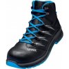 Pracovní obuv Uvex 2 trend S2 SRC kotníková obuv černá/modrá