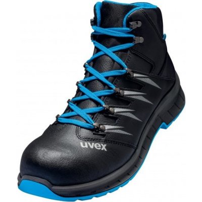 Uvex 2 trend S2 SRC kotníková obuv černá/modrá – Zboží Mobilmania