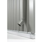 Biohort sada okapových svodů Europa šedý křemen metalíza, 2 kusy – Hledejceny.cz