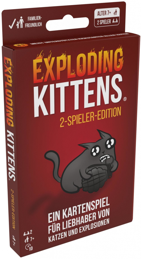 Feuerland Spiele Exploding Kittens: edice pro 2 hráče