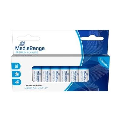 MediaRange Premium AA 10ks MRBAT105 – Zbozi.Blesk.cz