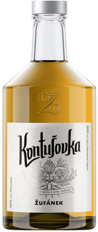 Žufánek KONTUŠOVKA 0,5 l (holá láhev)