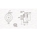 MAGNETI MARELLI generátor 063731994010