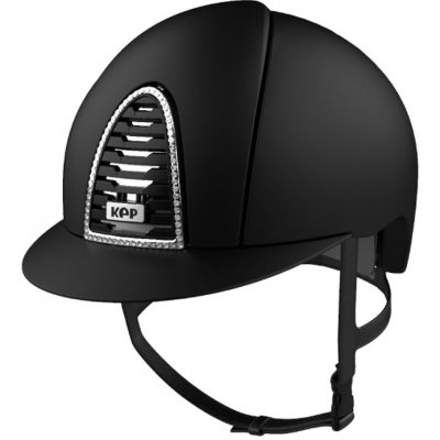 KEP Jezdecká helma Cromo 2 Textile Swarovski black