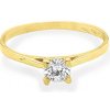 Prsteny Beny Jewellery Zlatý Zásnubní se Zirkonem 7130113