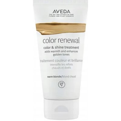 Aveda Color Renewal Color & Shine Treatment barvicí maska na vlasy Warm Blonde 150 ml – Zboží Mobilmania