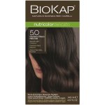 Biokap NutriColor Delicato barva na vlasy 5.0 kaštanová přírodní světlá 140 ml – Zboží Mobilmania