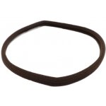 Dlouhá pružná gumička na vlasy Barva: hnědá – Zboží Mobilmania