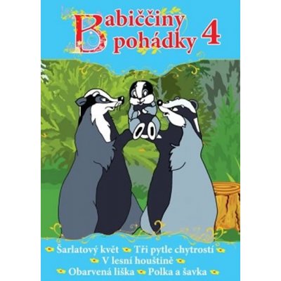 Babiččiny pohádky 4 DVD – Hledejceny.cz